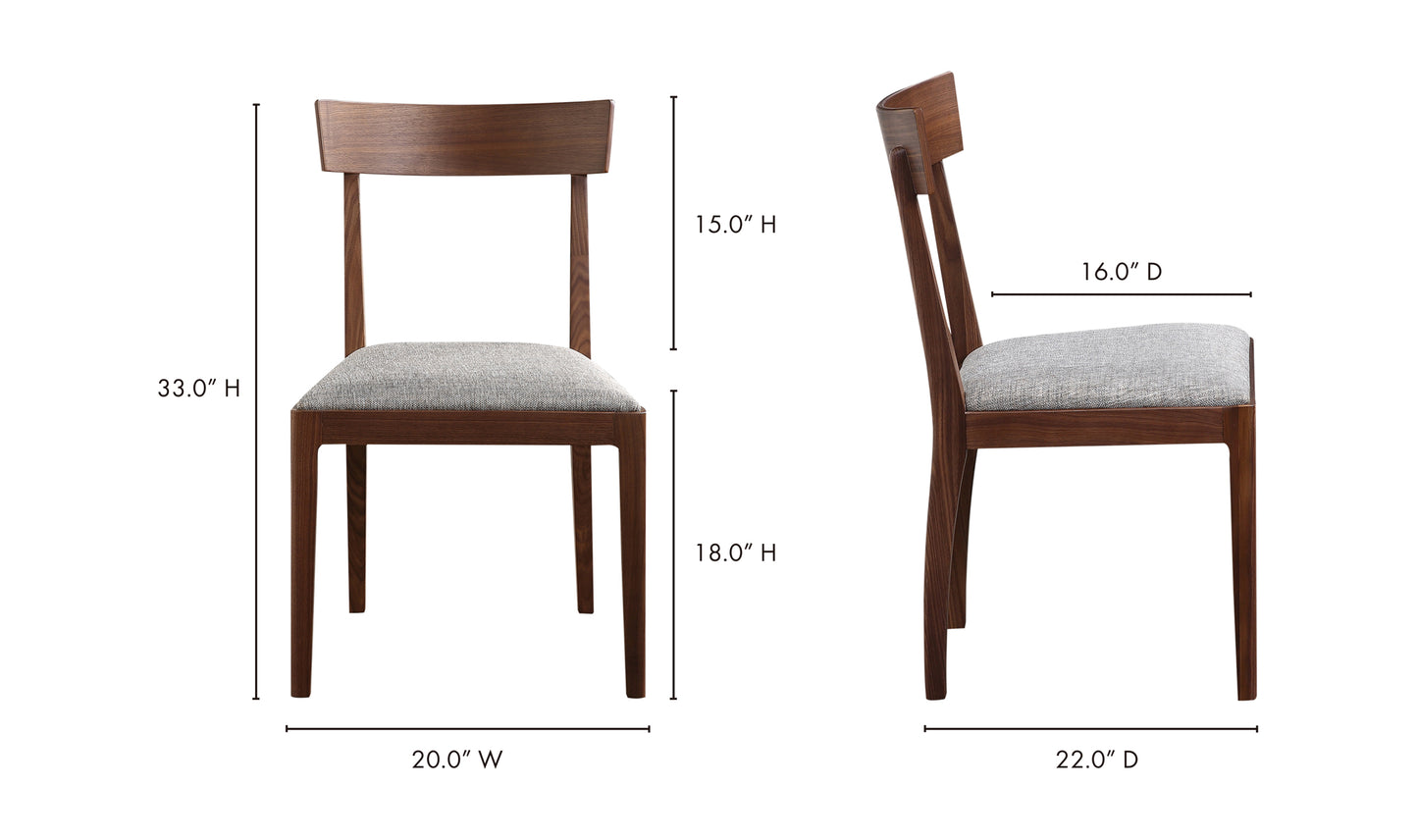 Brown/Set of 2, dimensions