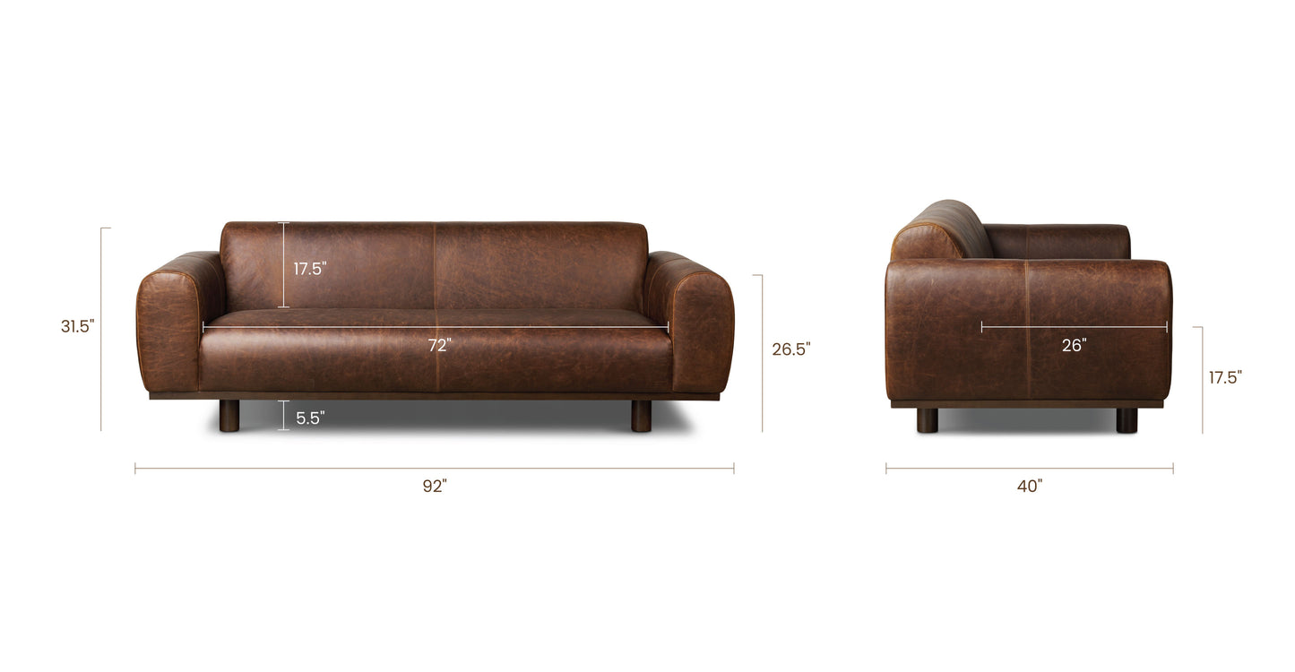 Chocolate Brown, dimensions