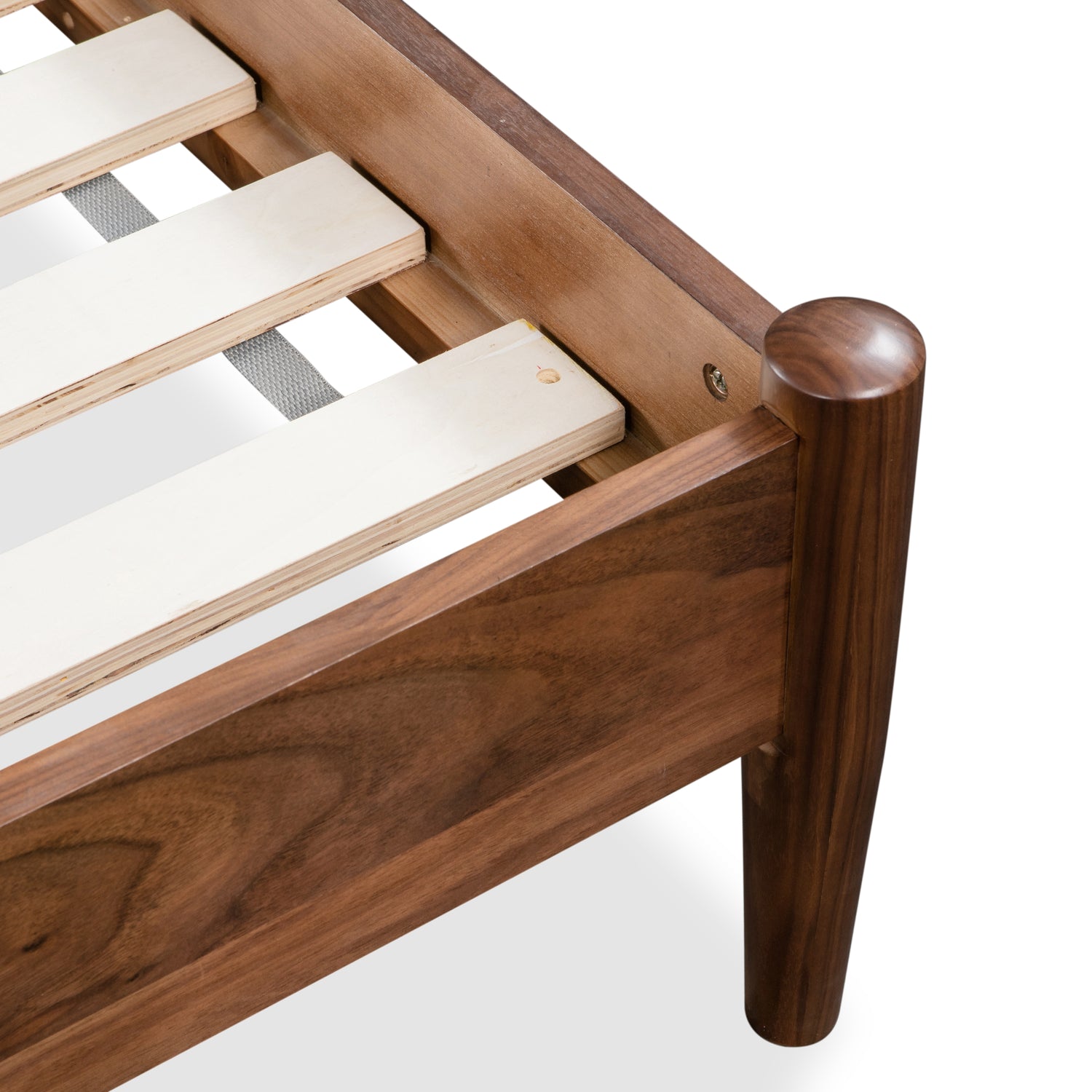 Truro Bed Frame with Fabric Headboard Cushions Willow Brown/King