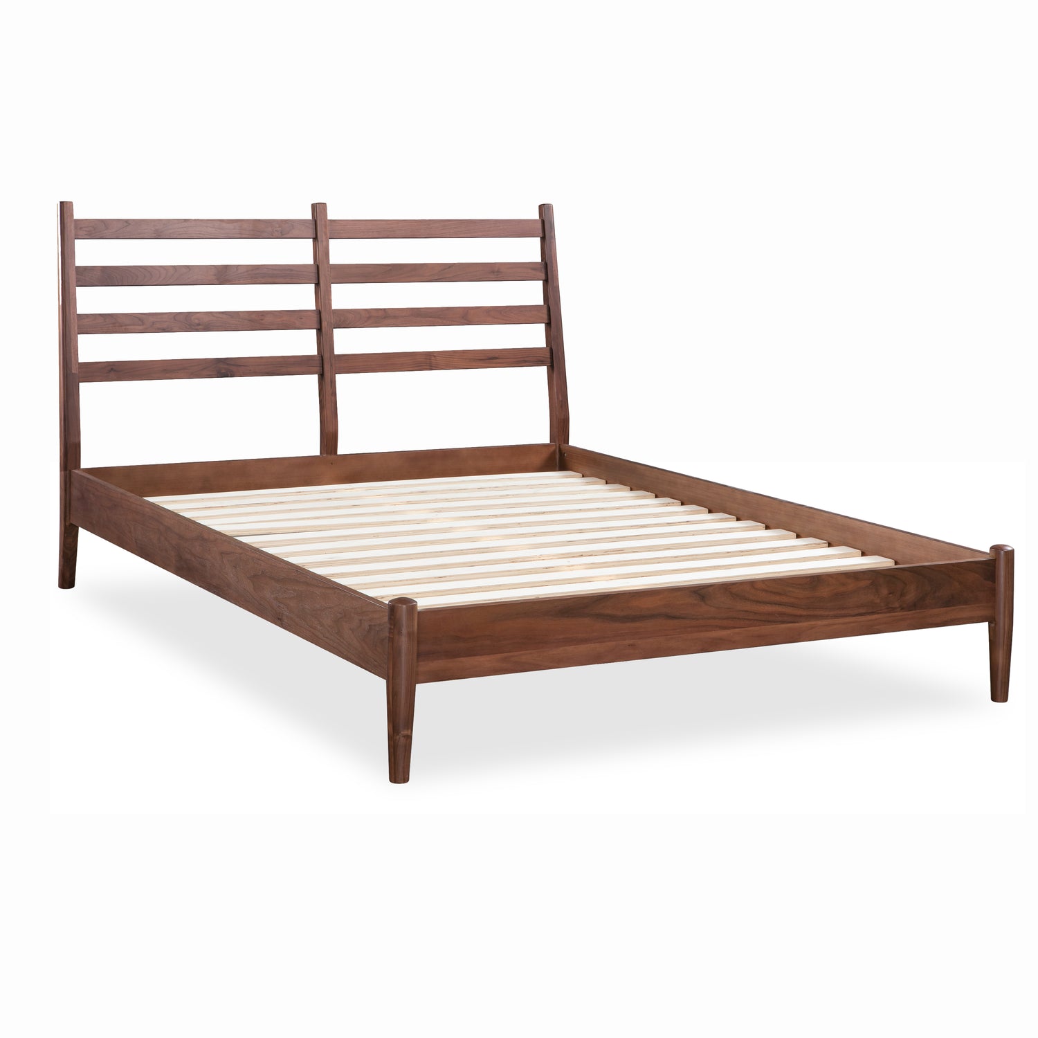Truro Bed Frame with Fabric Headboard Cushions Willow Brown/King