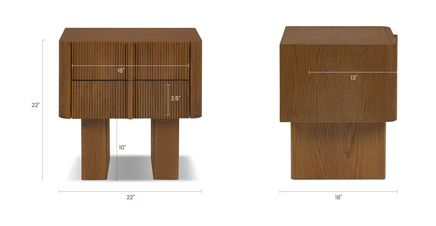 Reposado Oak, dimensions