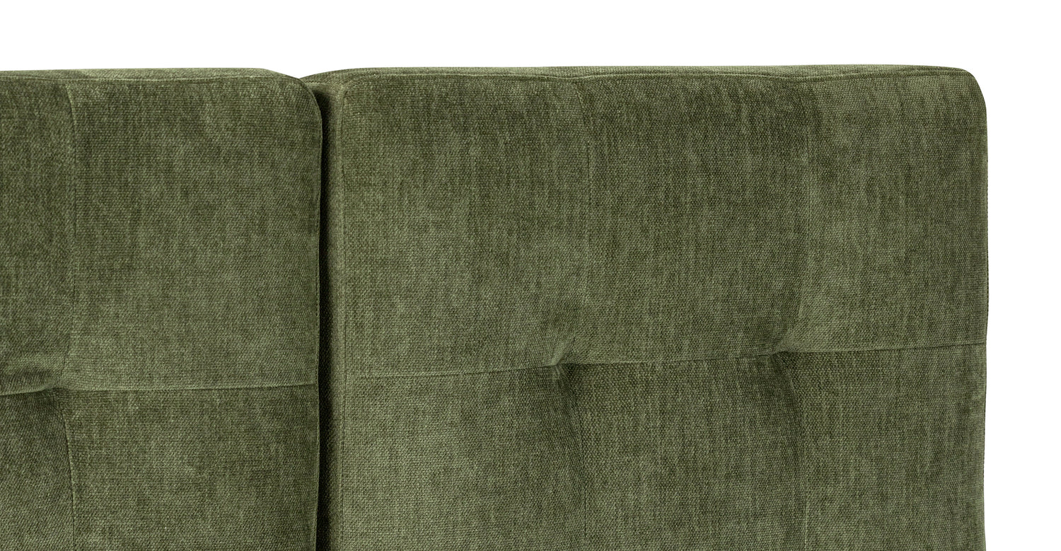 Distressed Green Velvet/Queen