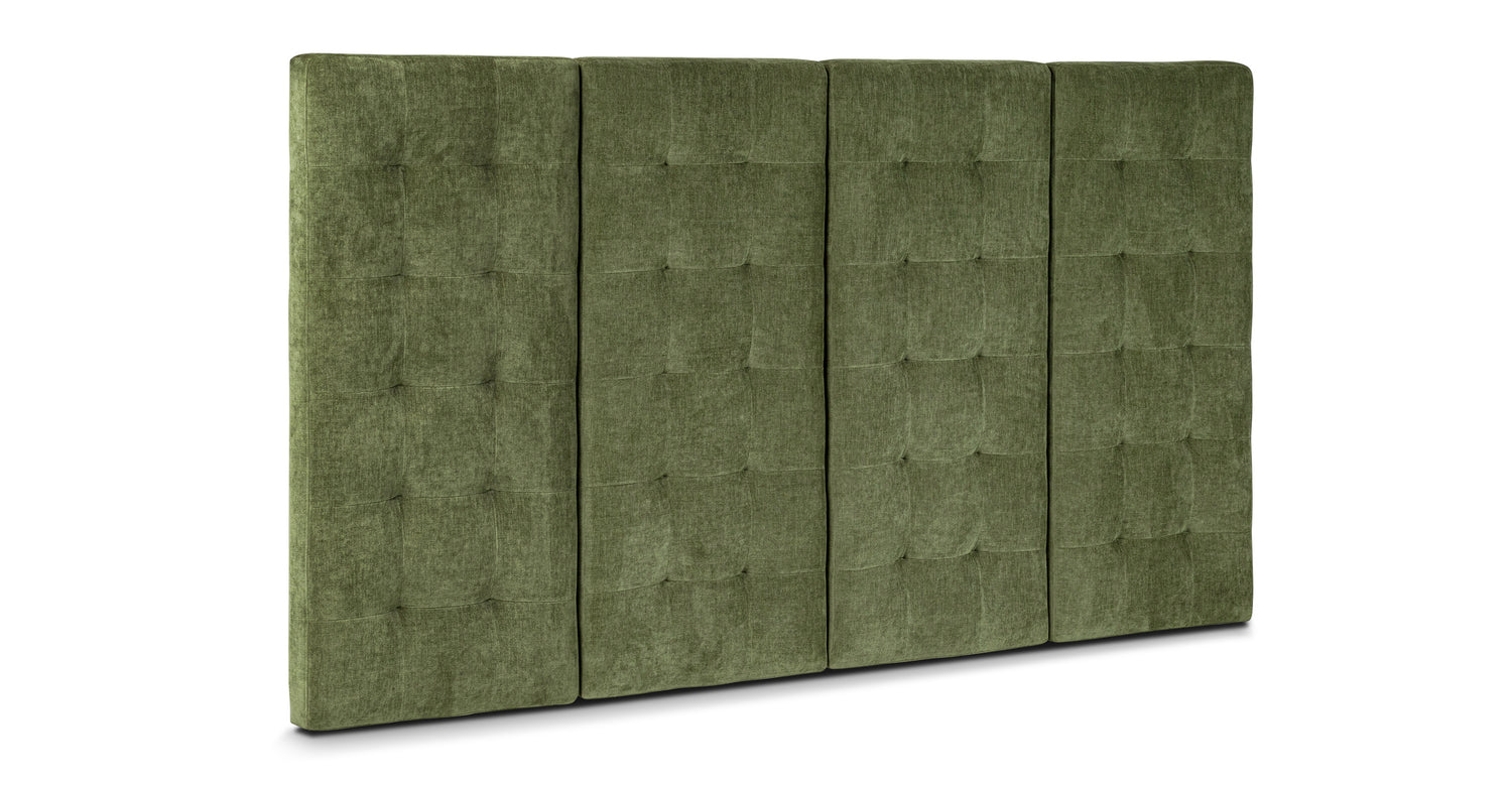 Distressed Green Velvet/King