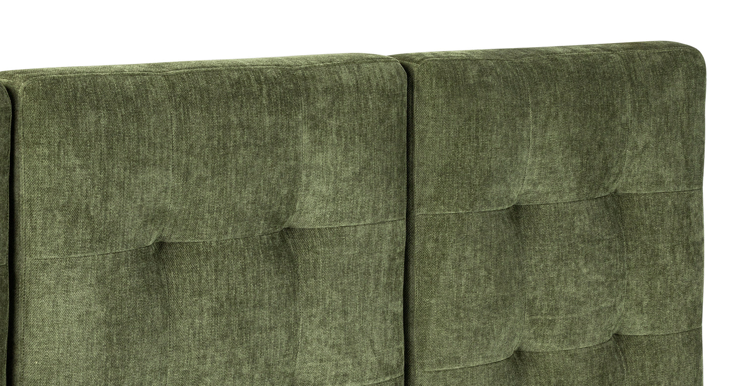 Distressed Green Velvet/King