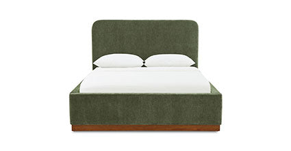 Mantua Bed Collection, Sagano Green/Queen