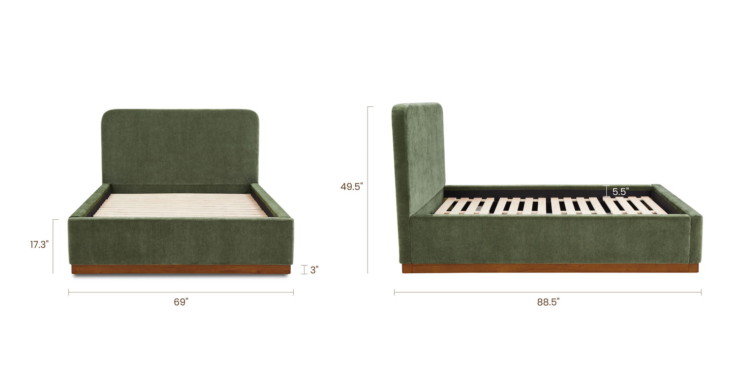 Sagano Green/Queen, dimensions