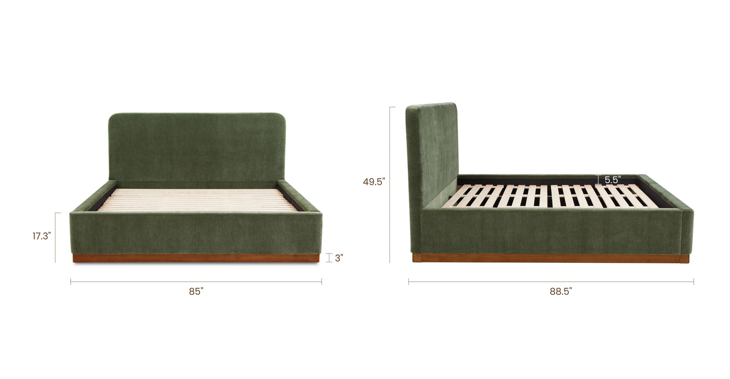 Sagano Green/King, dimensions
