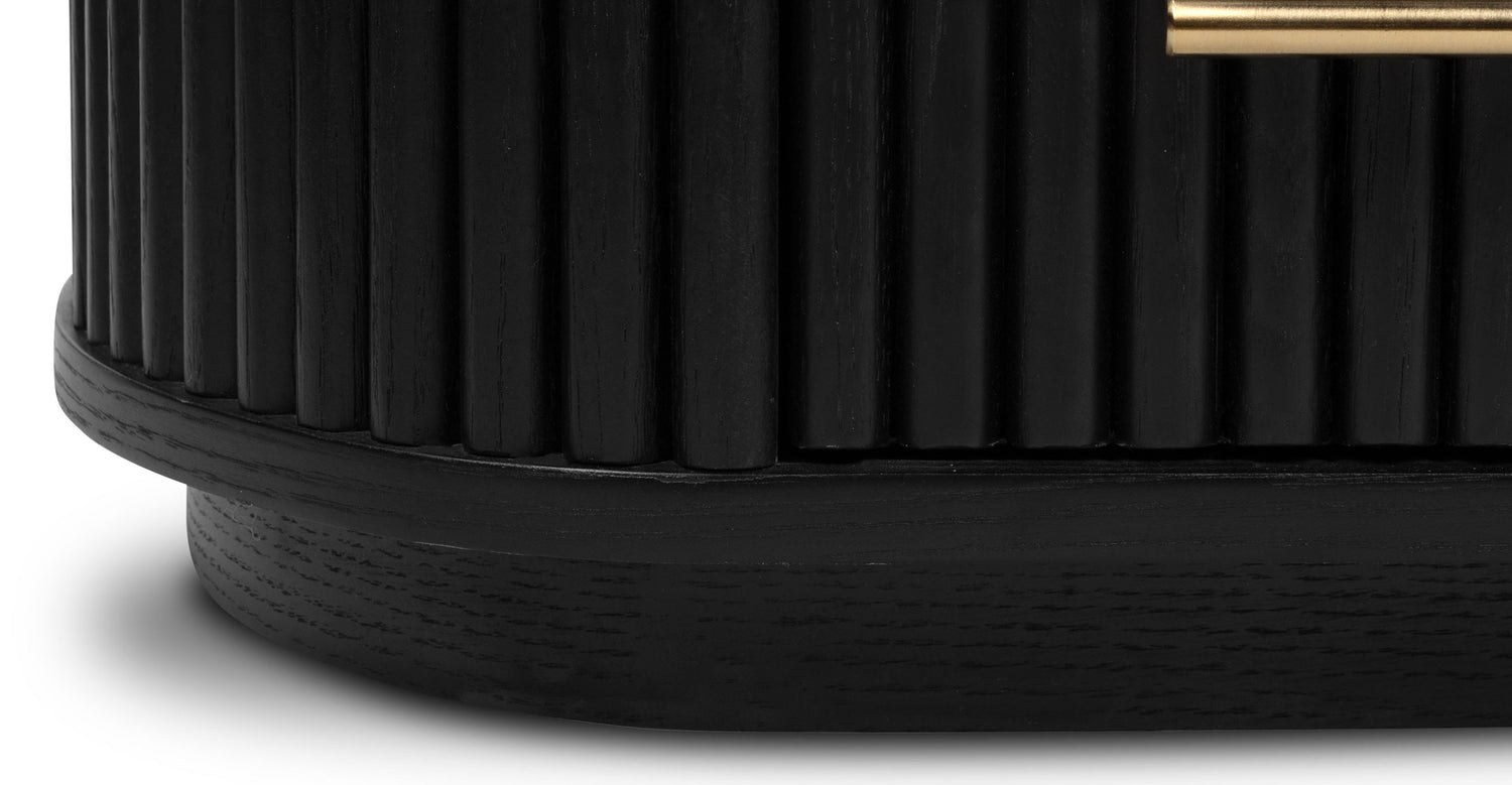 Noir Nightstand Black