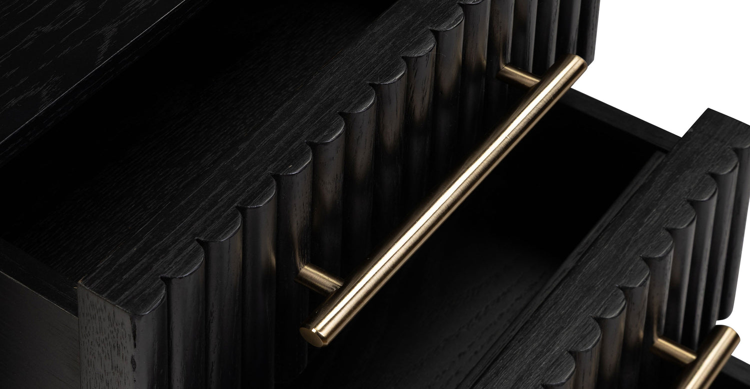 Noir Nightstand Black