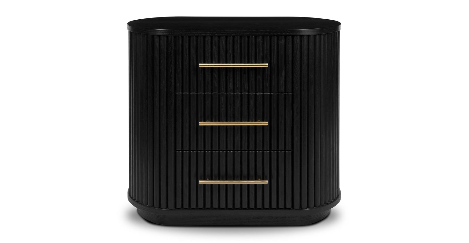 Noir Nightstand Black