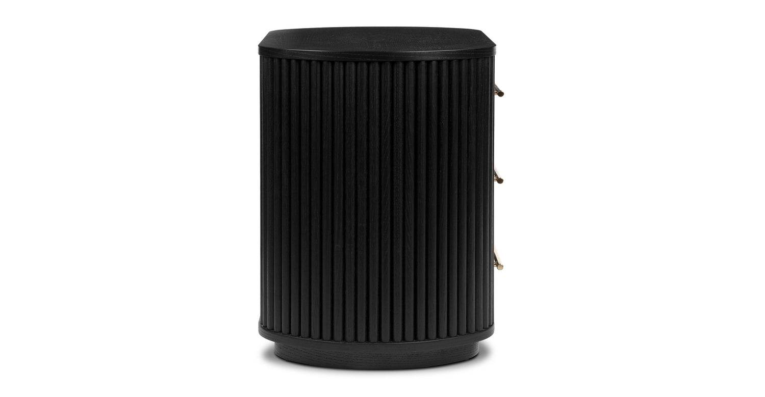 Noir Nightstand Black