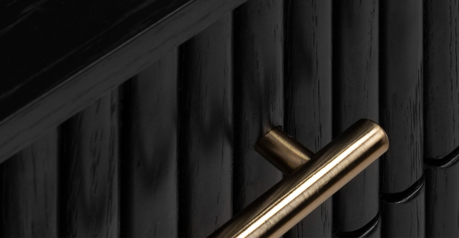 Noir Nightstand Black