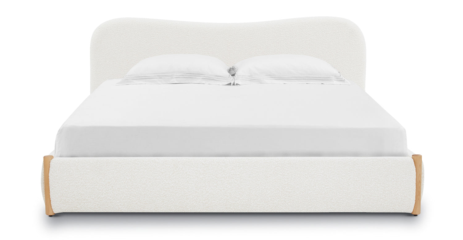 Froth White Boucle/King