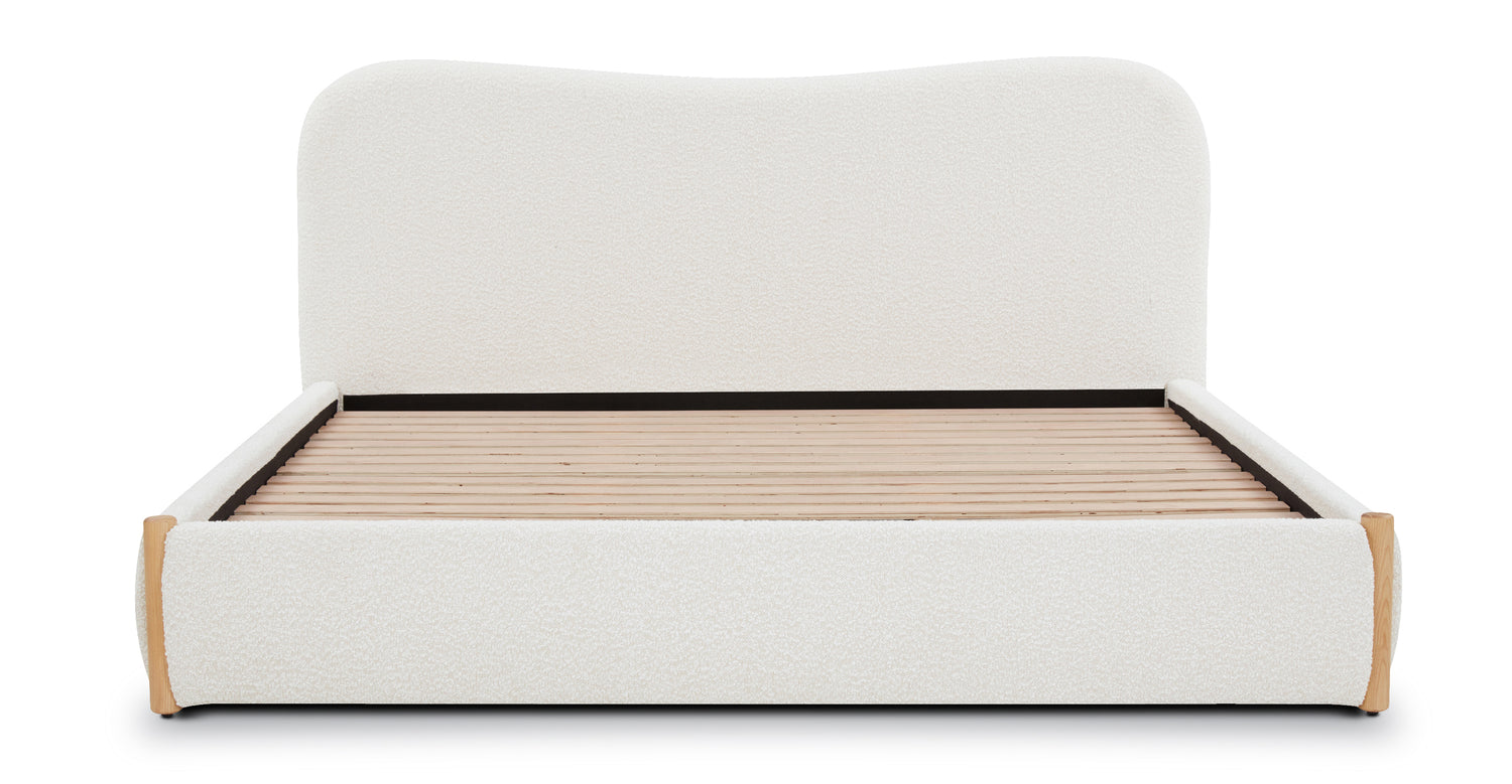 Froth White Boucle/King