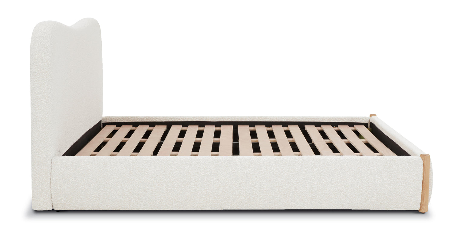 Froth White Boucle/King