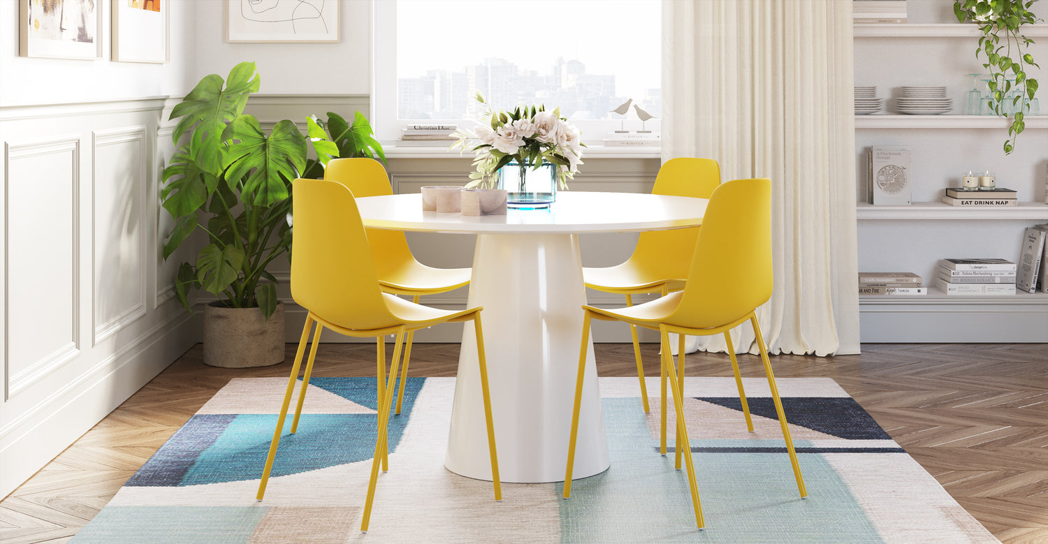 Isla Dining Chair Sunburst Yellow/Set of 4