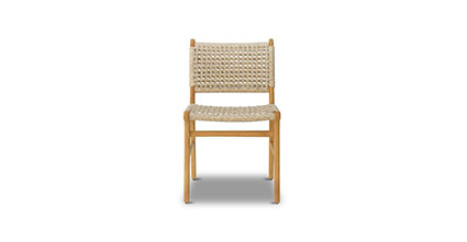 Batu Indoor / Outdoor Dining Chair Collection, Natural
