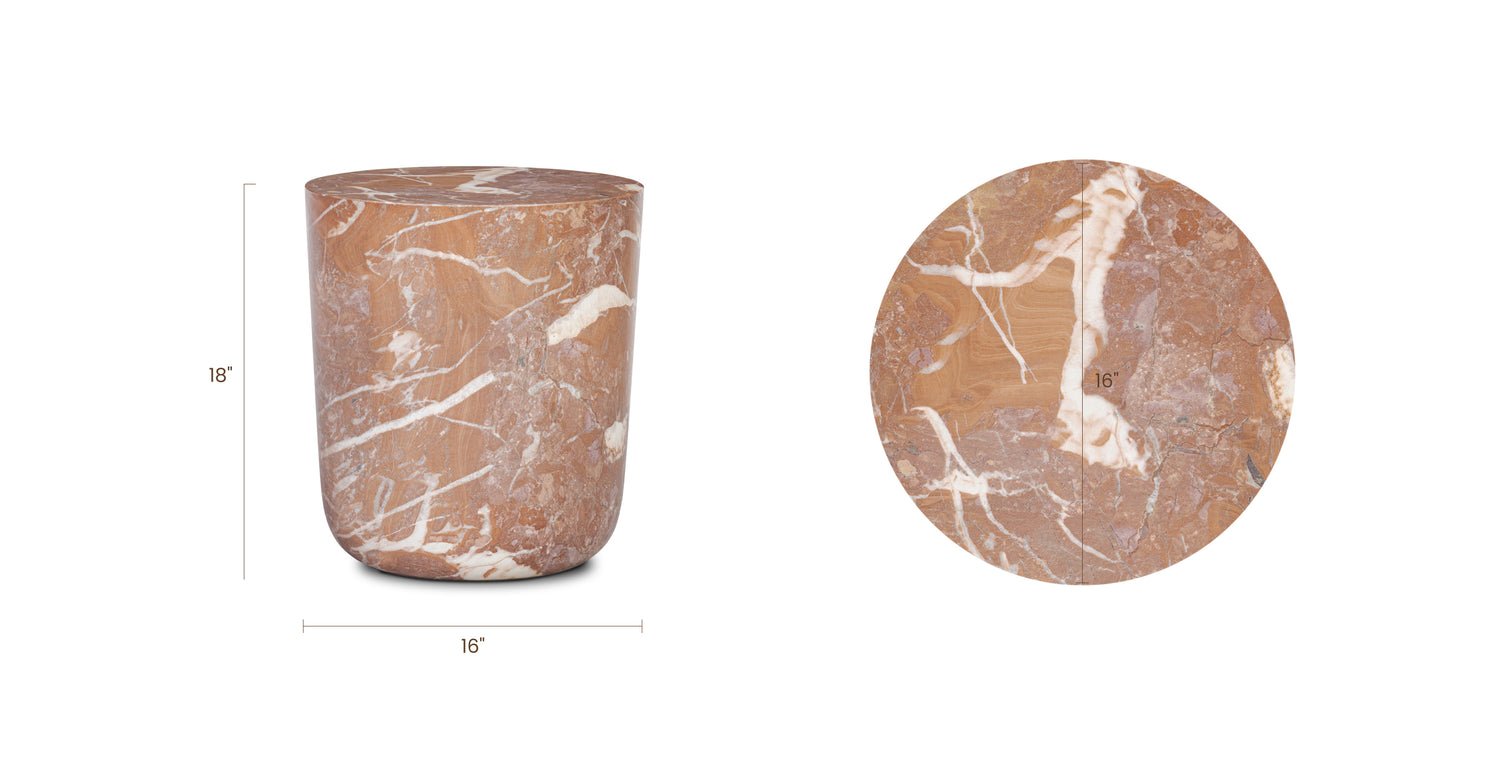 Jasper Red, dimensions