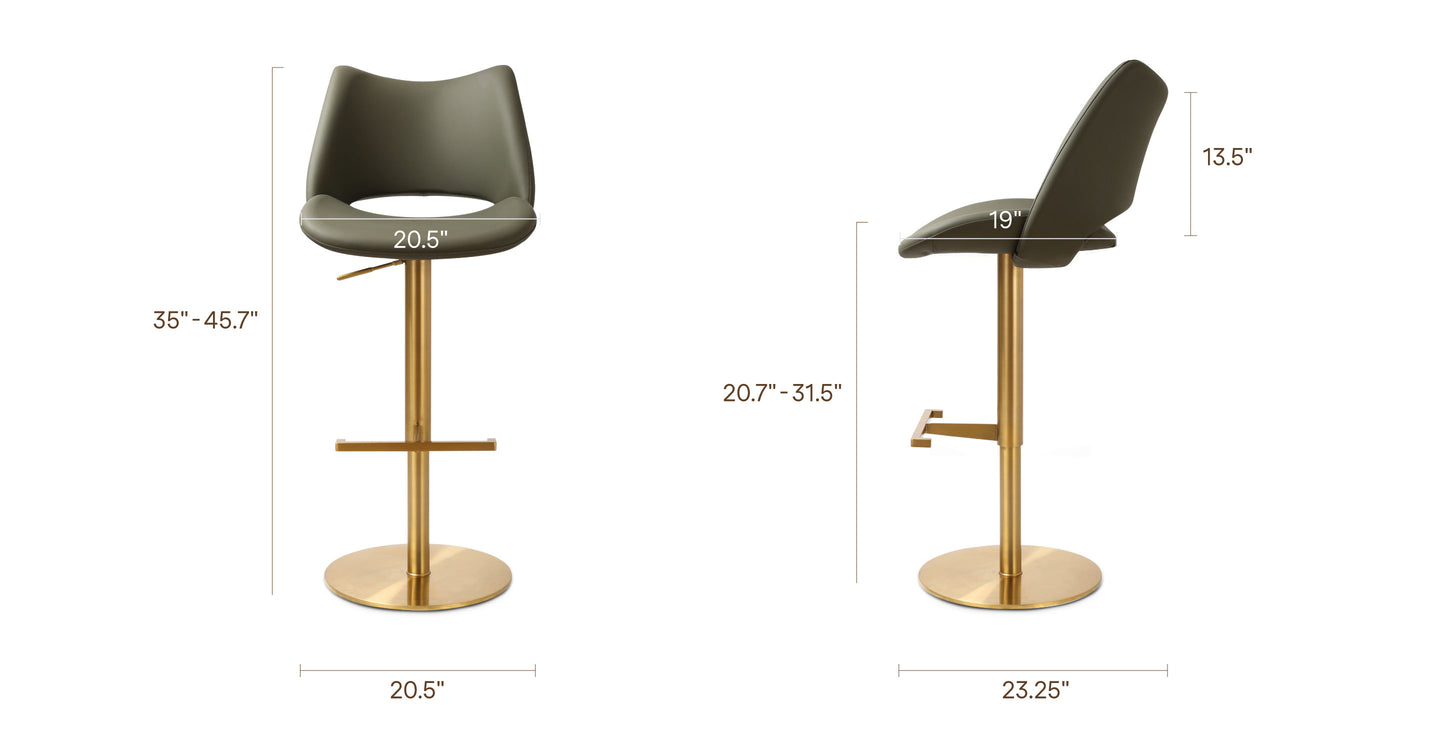 Fiori Green, dimensions