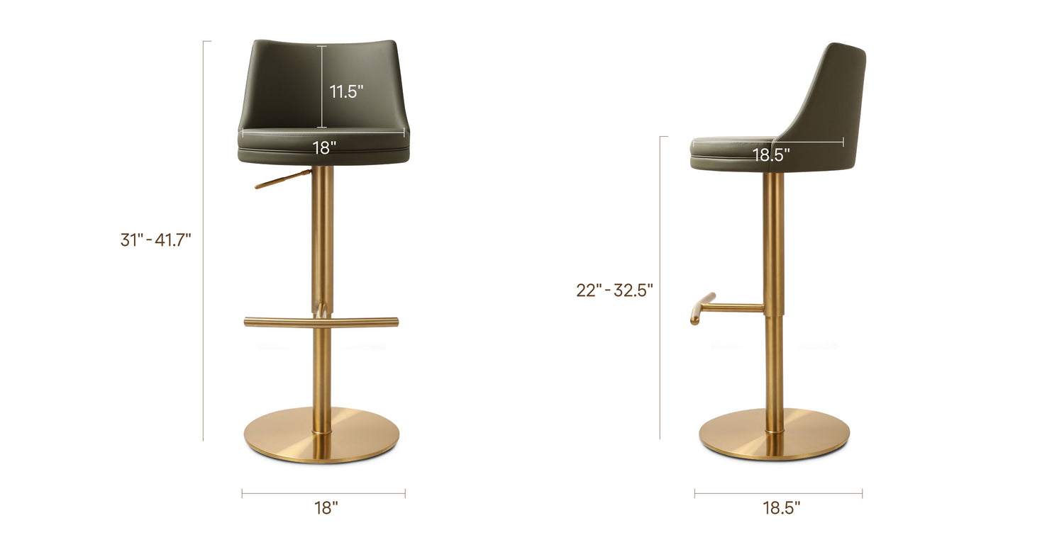 Fiori Green, dimensions