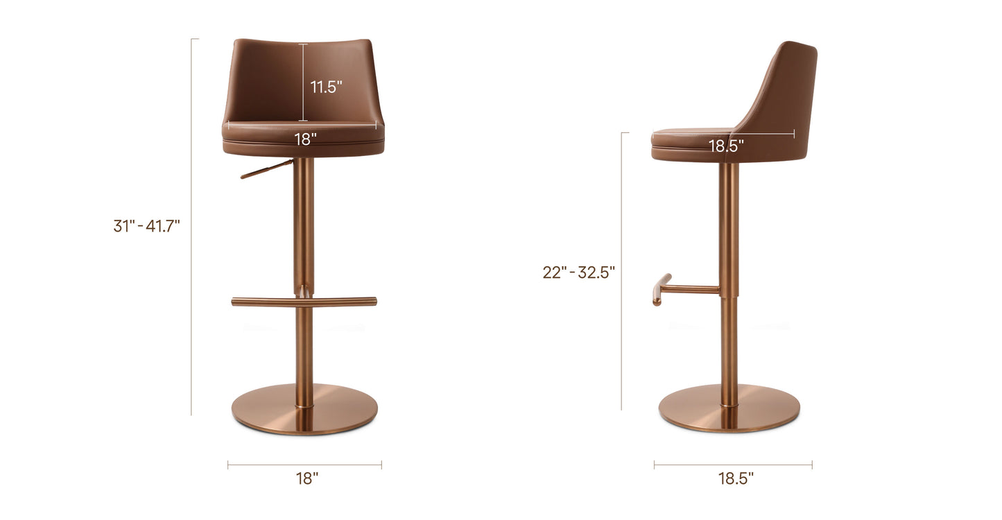 Cinnamon Brown, dimensions