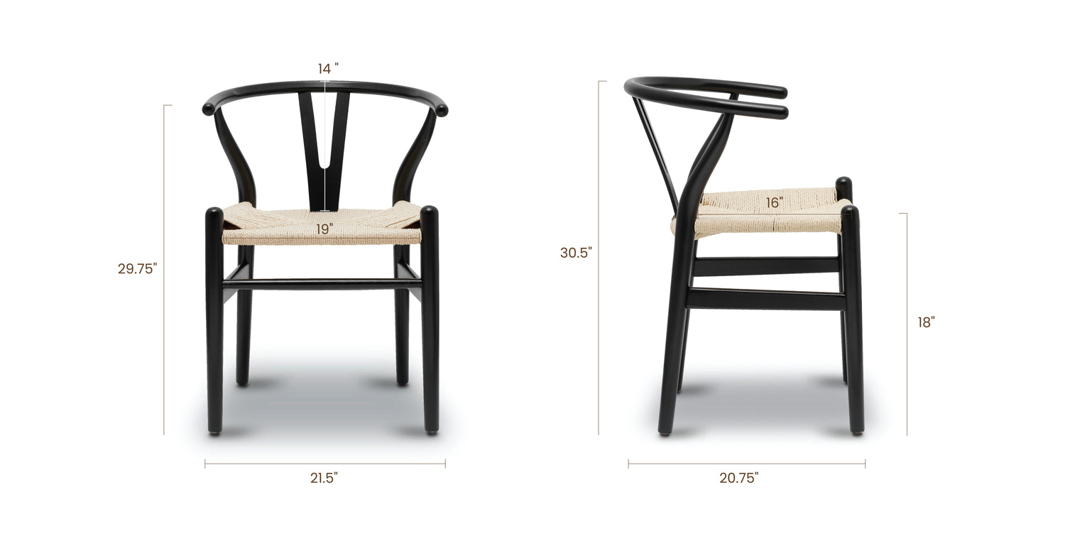 Black/Single, dimensions