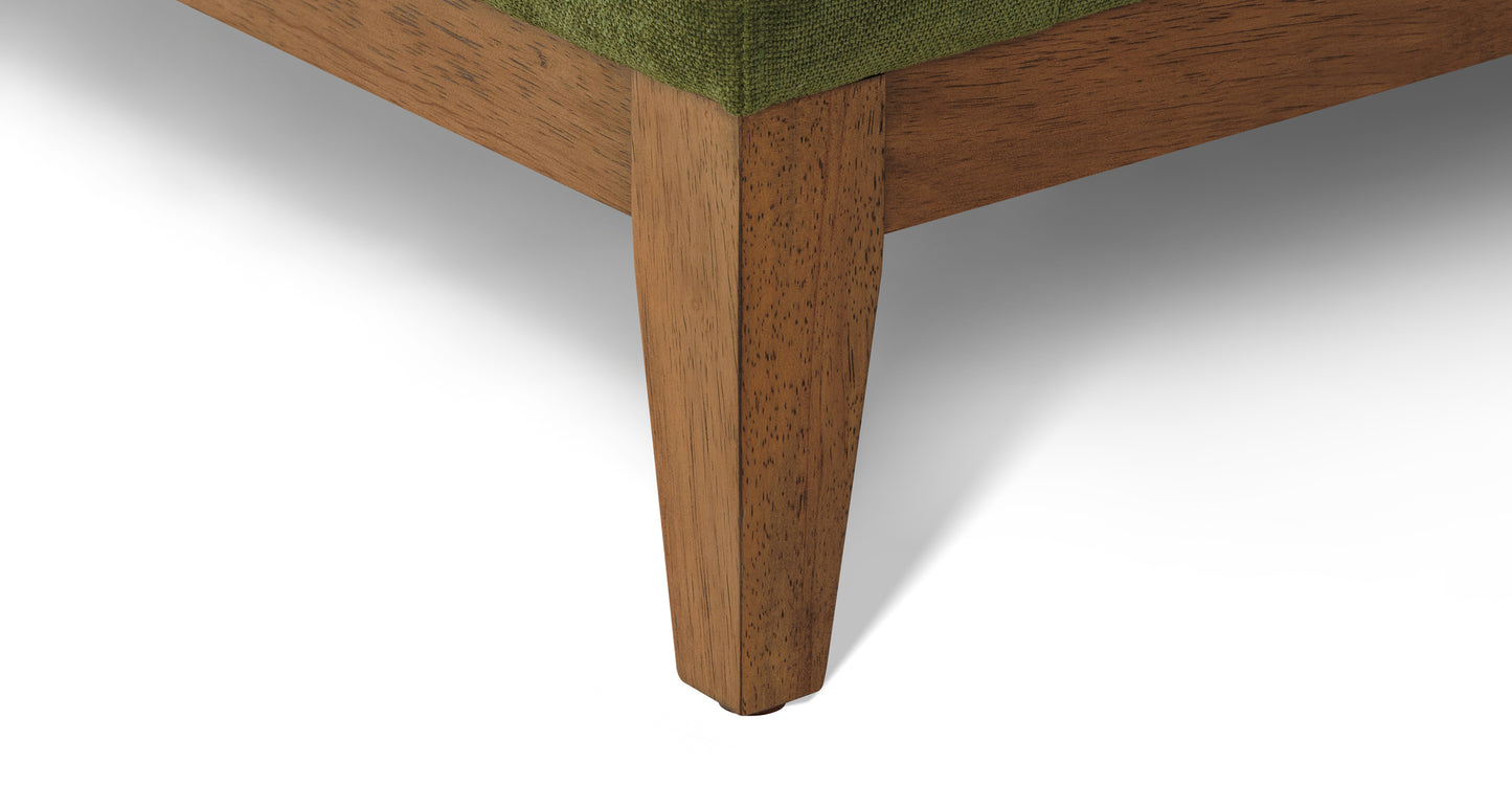 Distressed Green Velvet