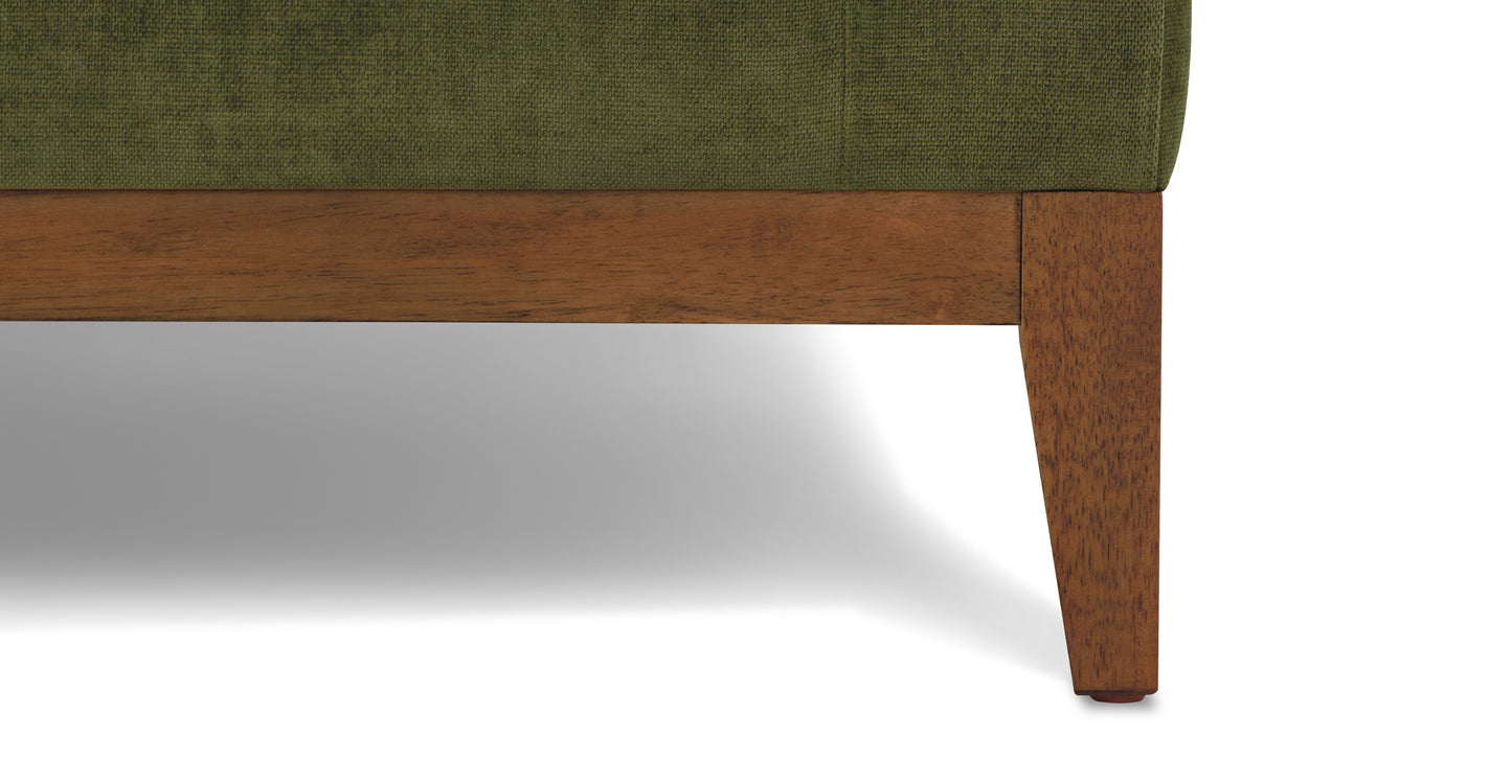 Distressed Green Velvet