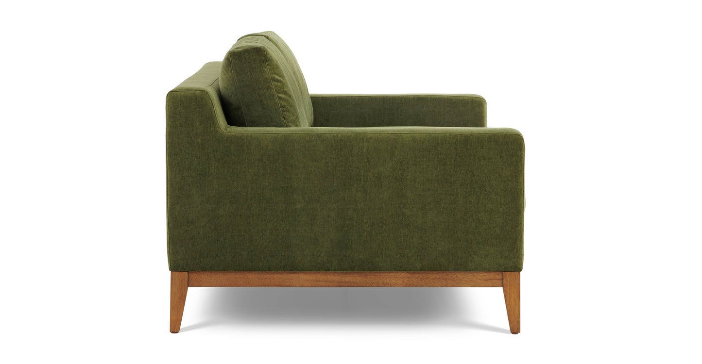 Distressed Green Velvet