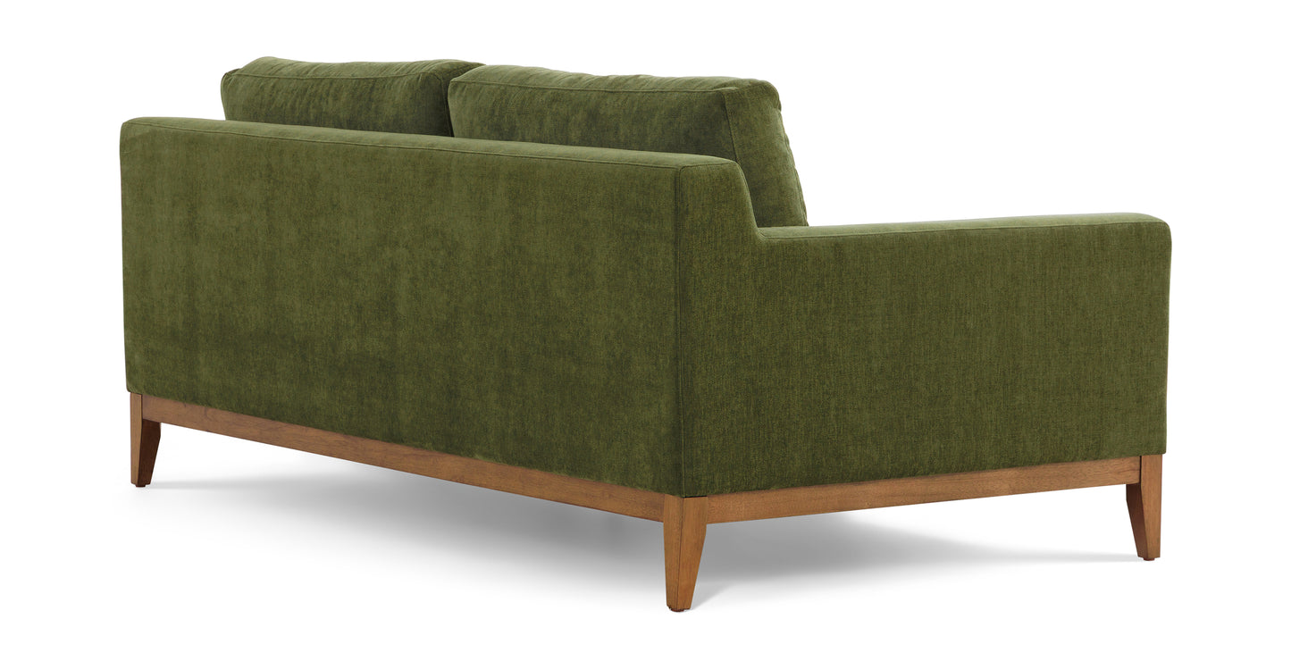 Distressed Green Velvet