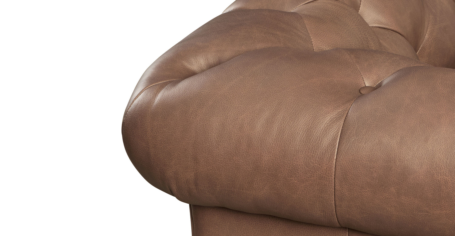 Lyon Sofa Caramel Brown