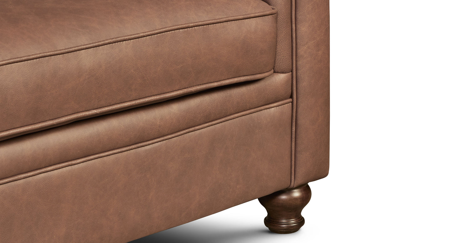 Lyon Sofa Caramel Brown