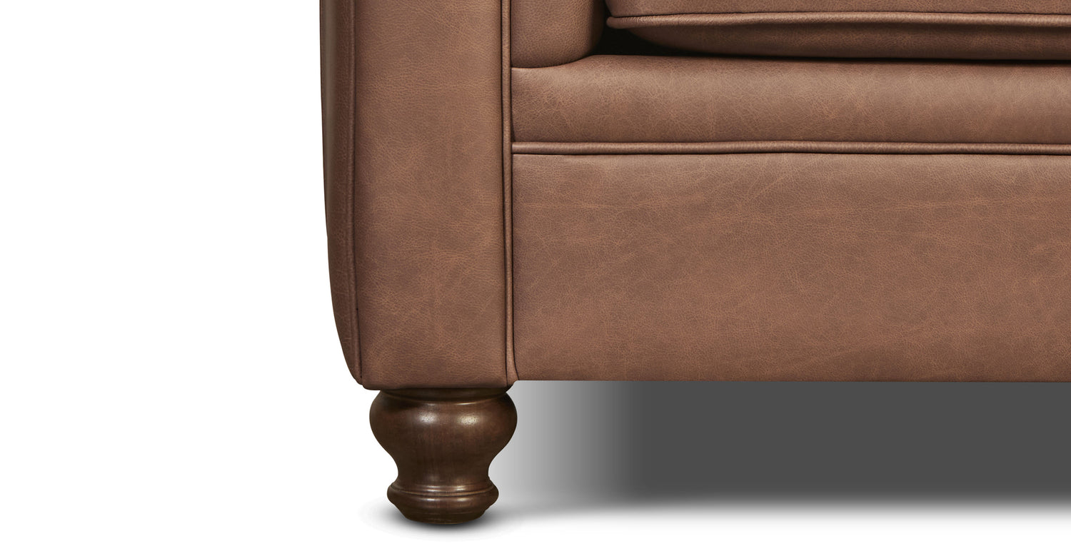 Lyon Sofa Caramel Brown