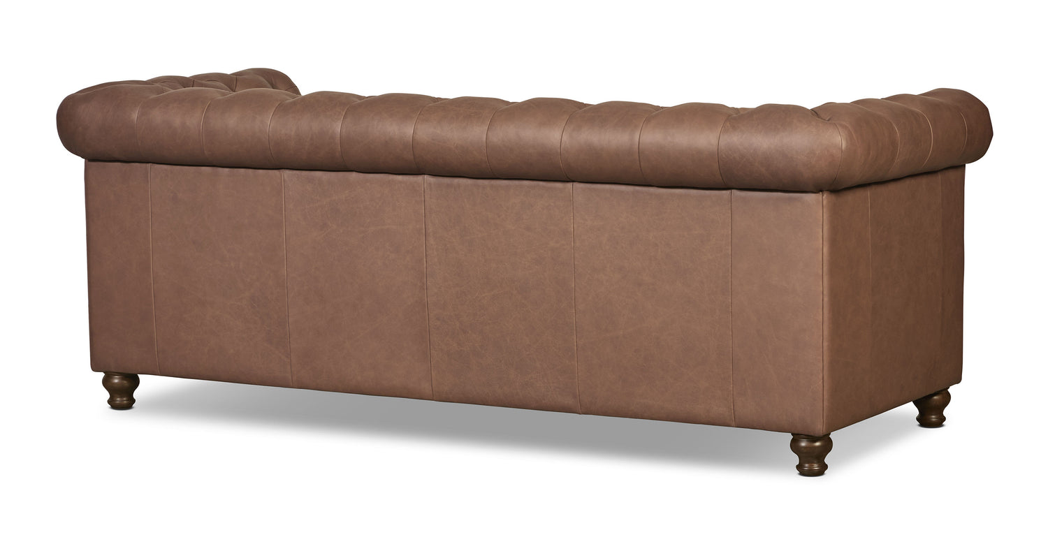 Lyon Sofa Caramel Brown