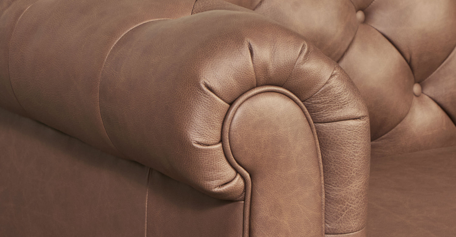 Lyon Sofa Caramel Brown