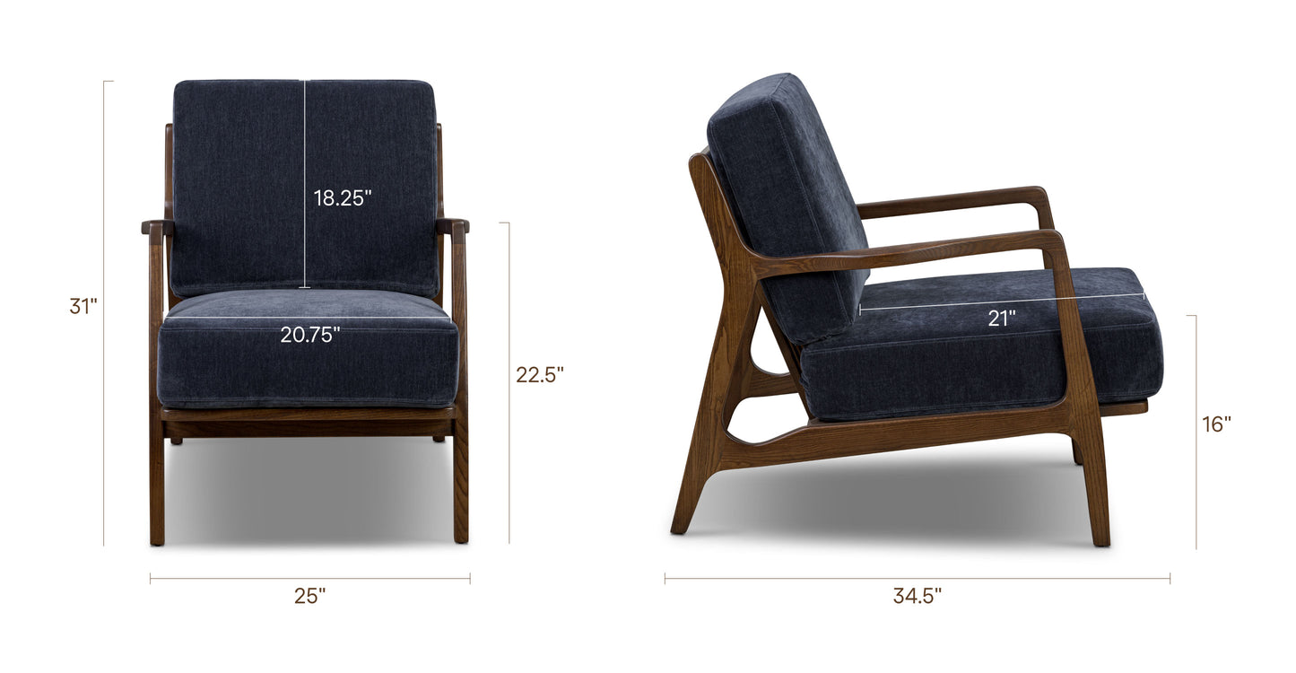 Mystic Blue, dimensions