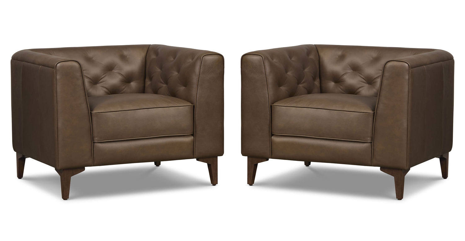 Cocoa Brown/Set of 2