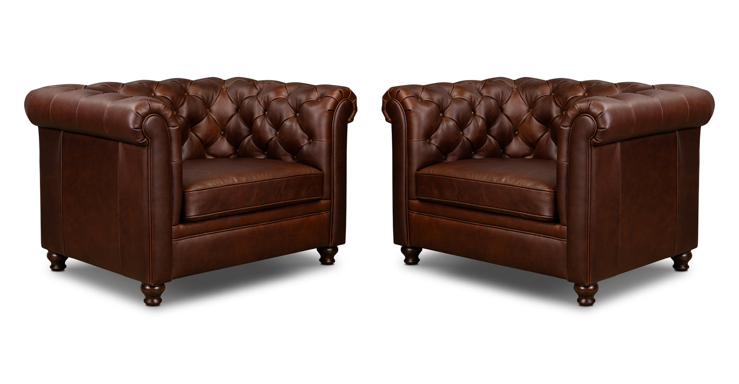 Oscuro Brown/Set of 2