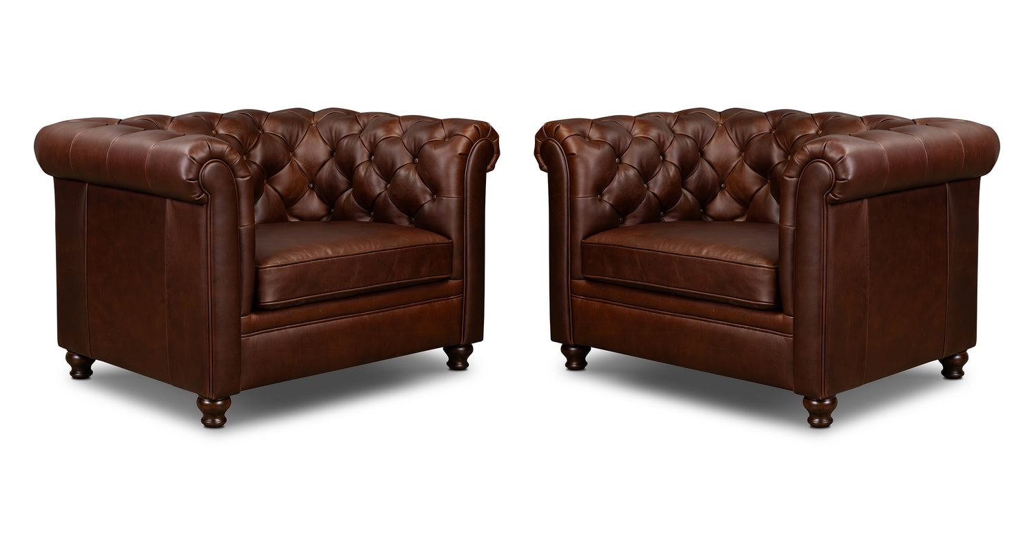 Oscuro Brown/Set of 2