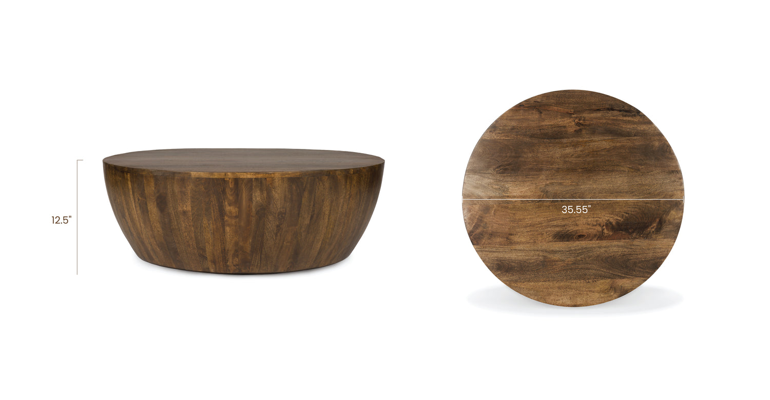 Walnut, dimensions