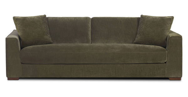 Capri 99" Velvet Sofa