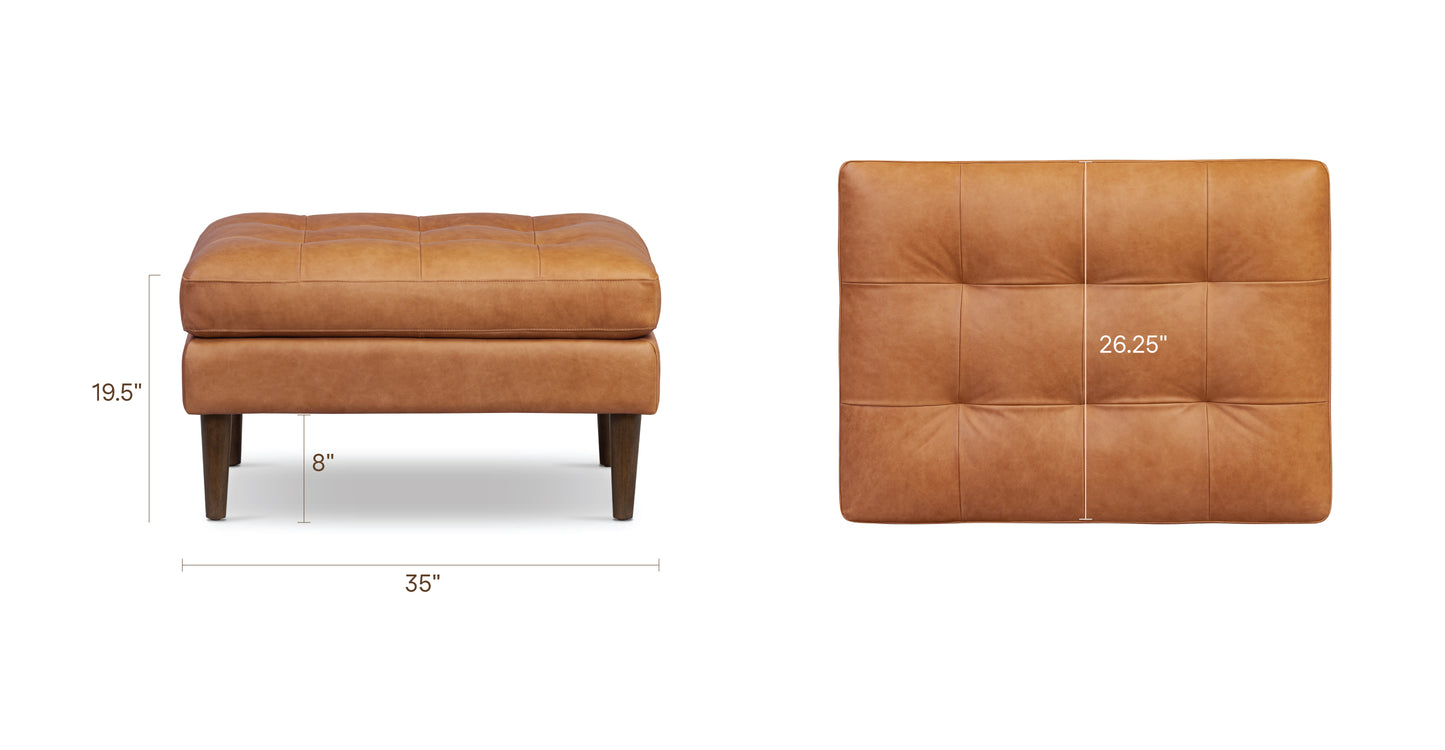 Cognac Tan, dimensions