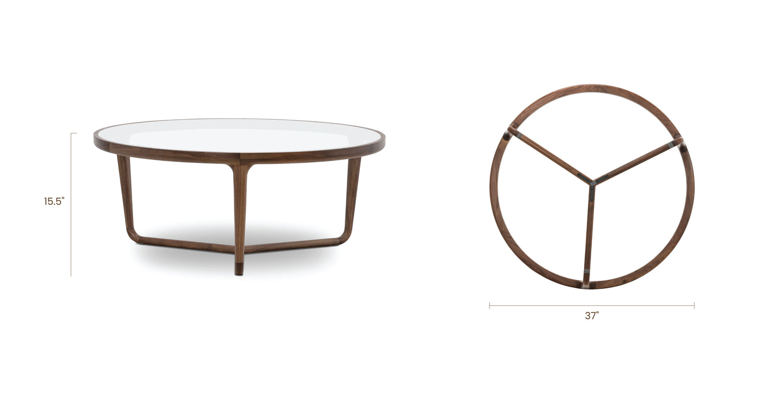 Walnut, dimensions