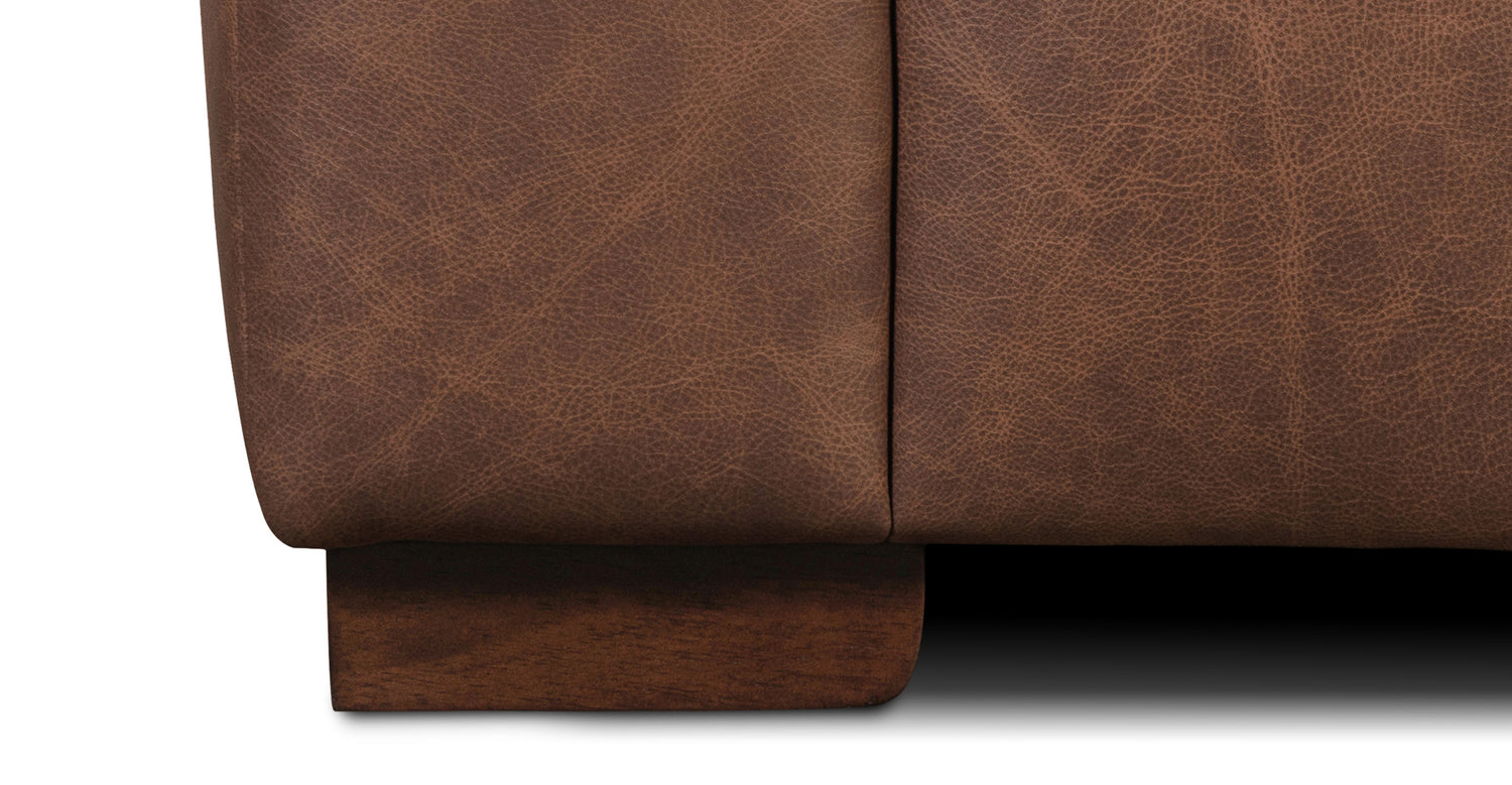 Canale Sofa Caramel Brown/86