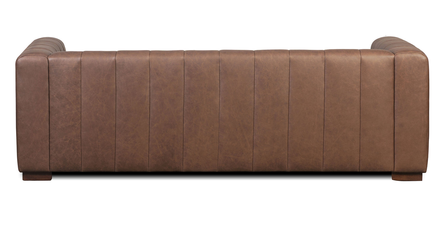 Canale Sofa Caramel Brown/86