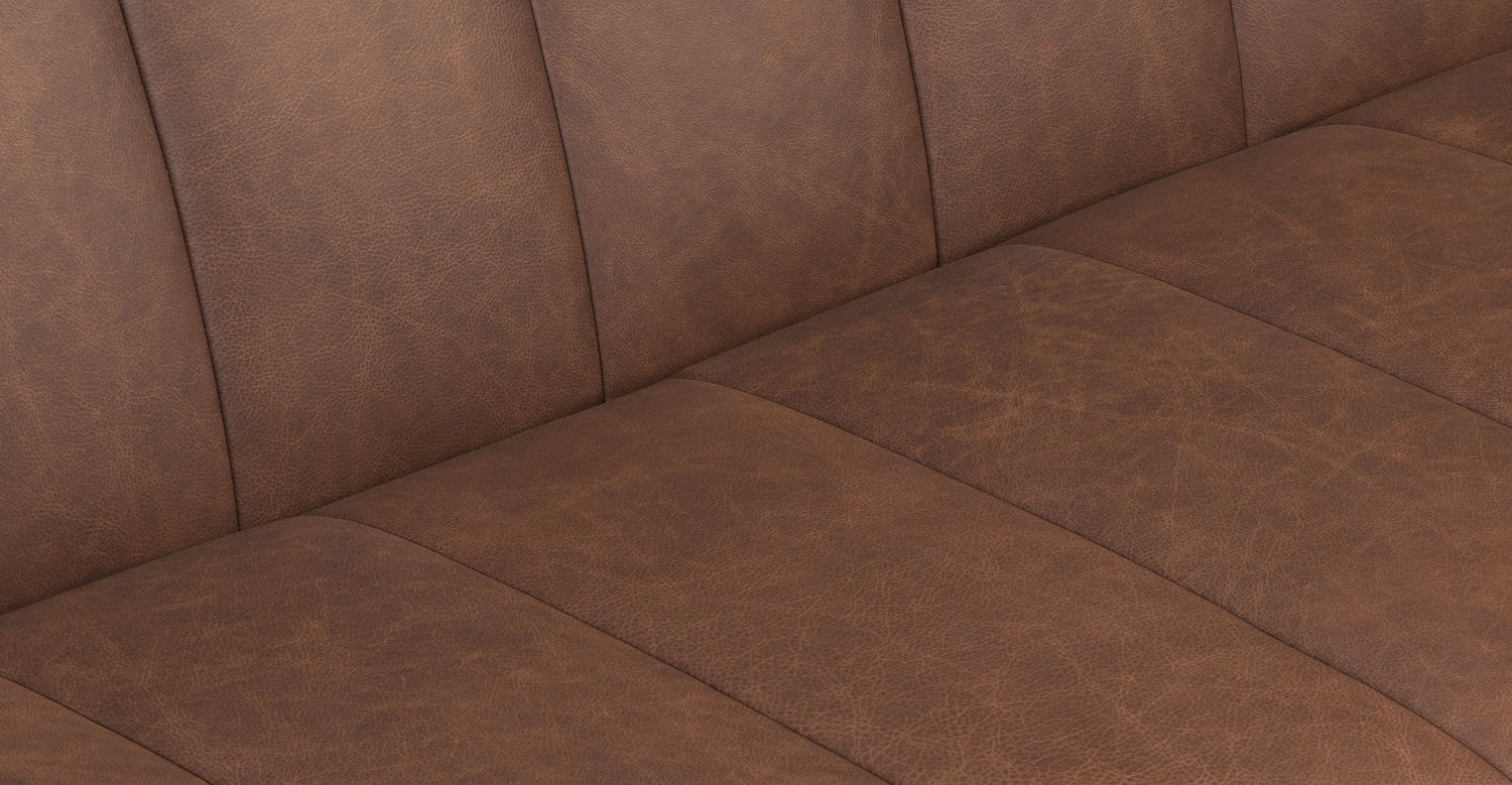 Canale Sofa Caramel Brown/86