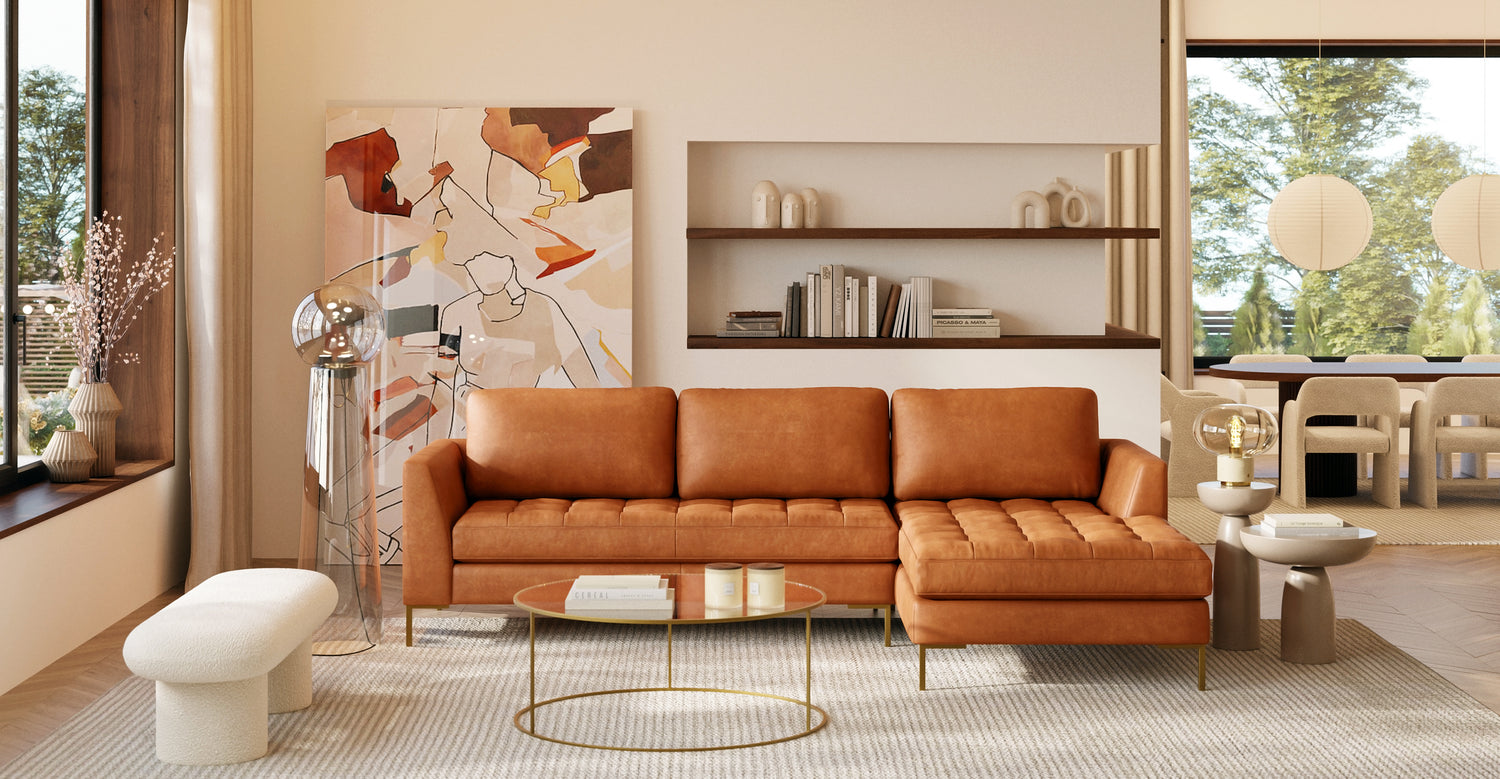 Cognac Tan/Brass