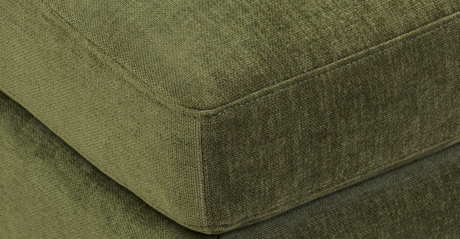 Distressed Green Velvet