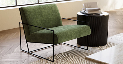 Bo Fabric Lounge Chair