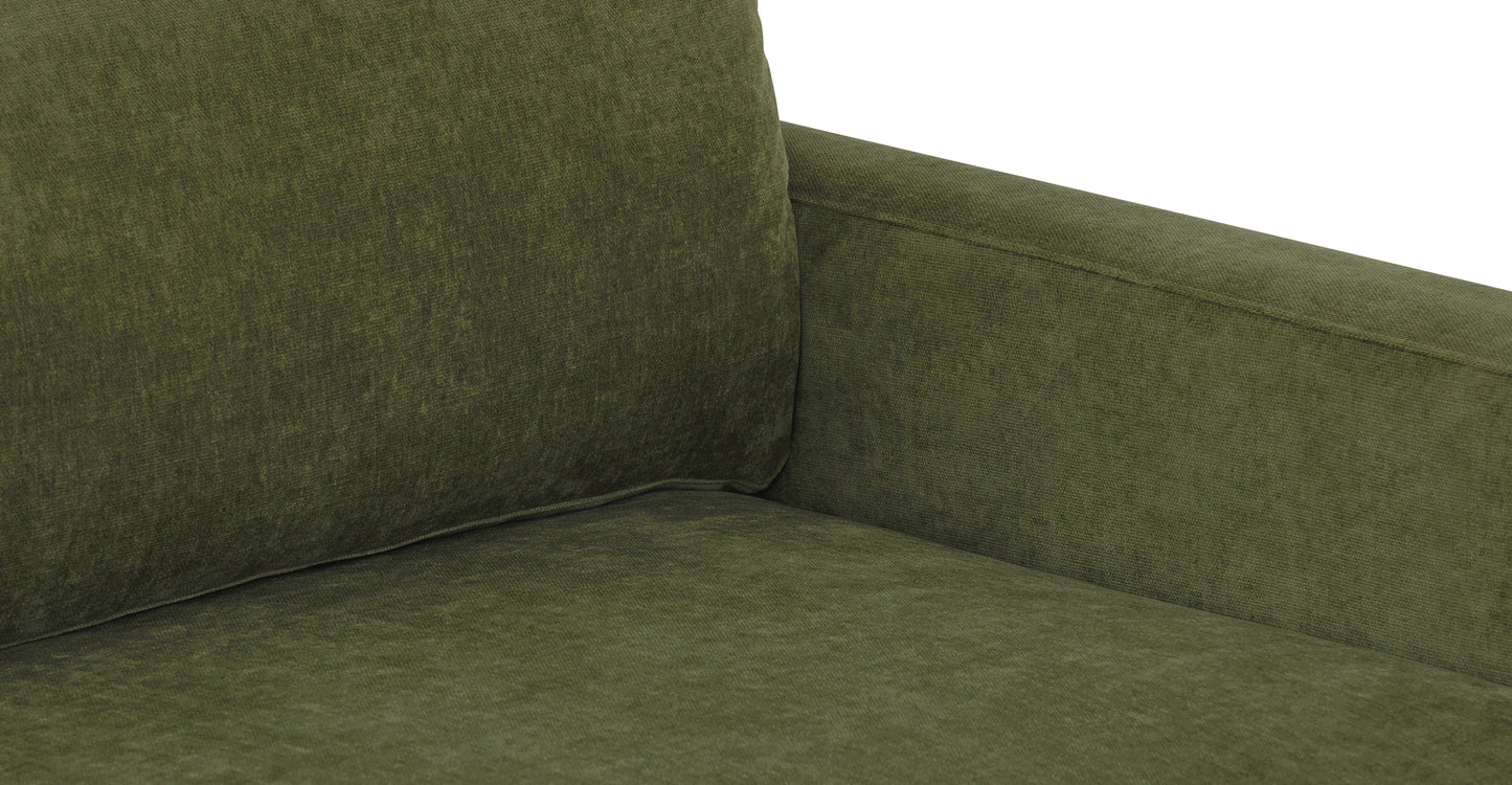 Distressed Green Velvet